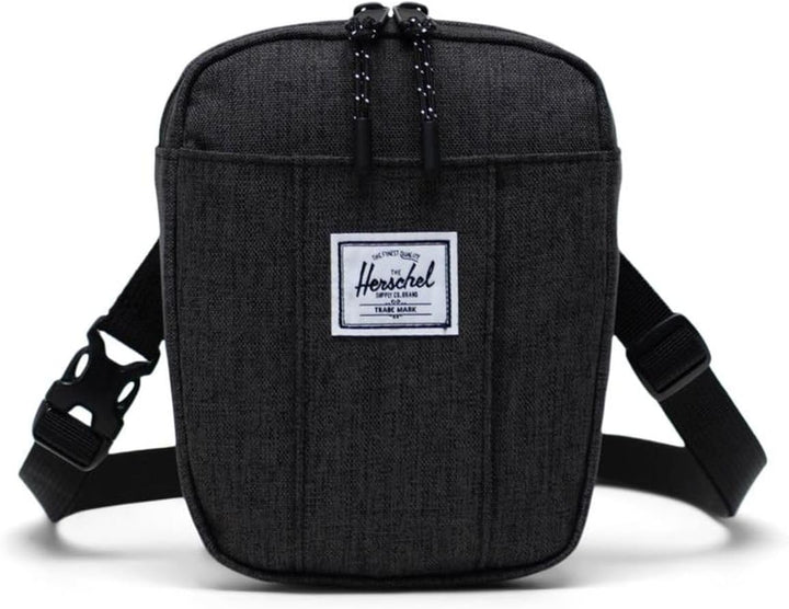 Herschel Unisex Cruz Umhängetasche Einheitsgrösse Black Crosshatch, Einheitsgrösse Black Crosshatch