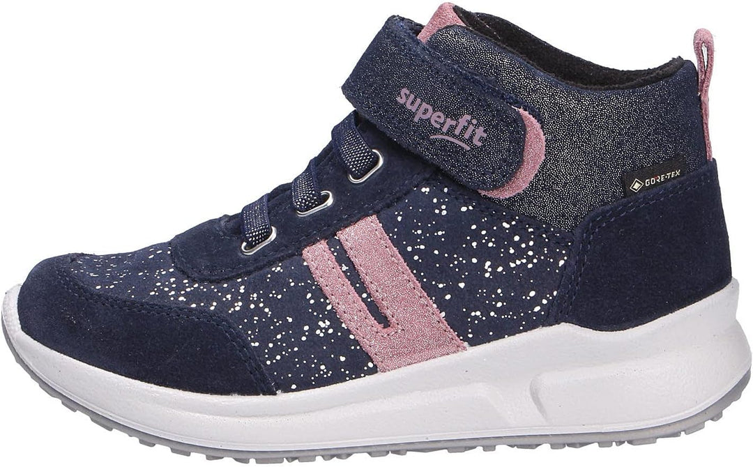 Superfit Mädchen MERIDA leicht gefütterte Gore-Tex Sneaker 26 EU Blau Lila 8000, 26 EU Blau Lila 800