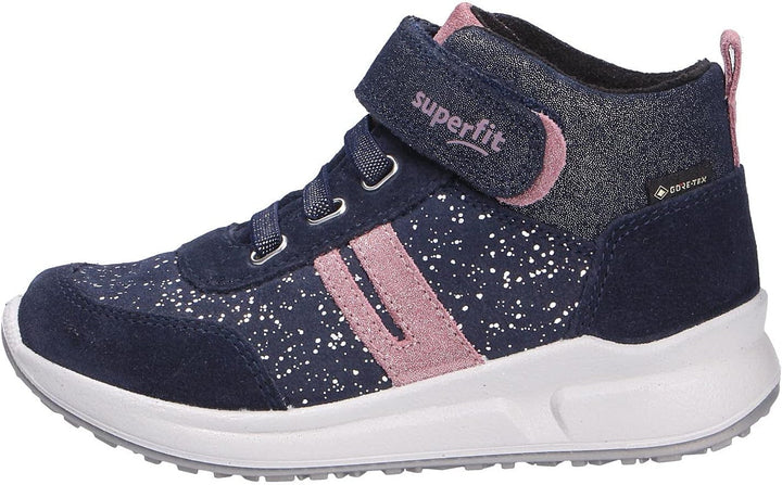 Superfit Mädchen MERIDA leicht gefütterte Gore-Tex Sneaker 26 EU Blau Lila 8000, 26 EU Blau Lila 800
