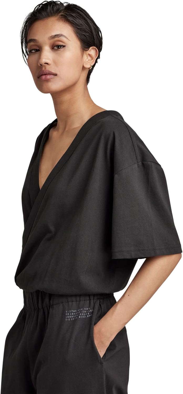 G-STAR Damen Bohdana Jumpsuit XS Schwarz (Dk Black D21324-b771-6484), XS Schwarz (Dk Black D21324-b7