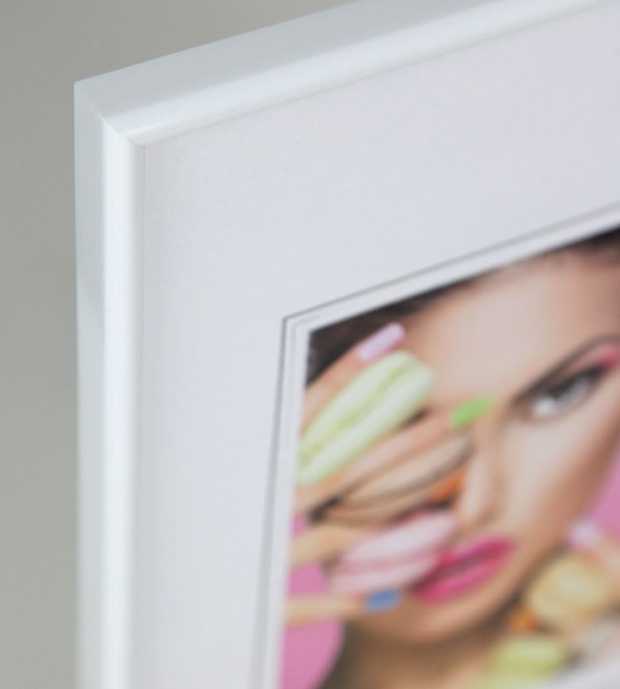 IDEAL TREND 2er 3er 5er Pack Photo Style Set Bilderrahmen Wanddeko Collage Poster Kunststoff Rahmen:
