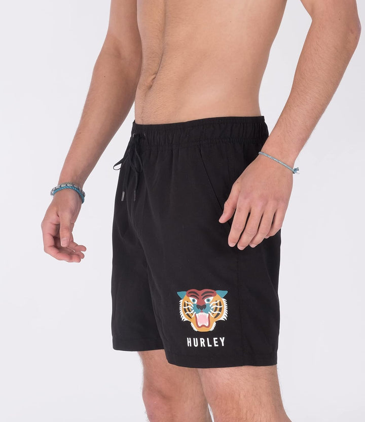 Hurley Herren M Bengal Volley Board-Shorts M Schwarz, M Schwarz