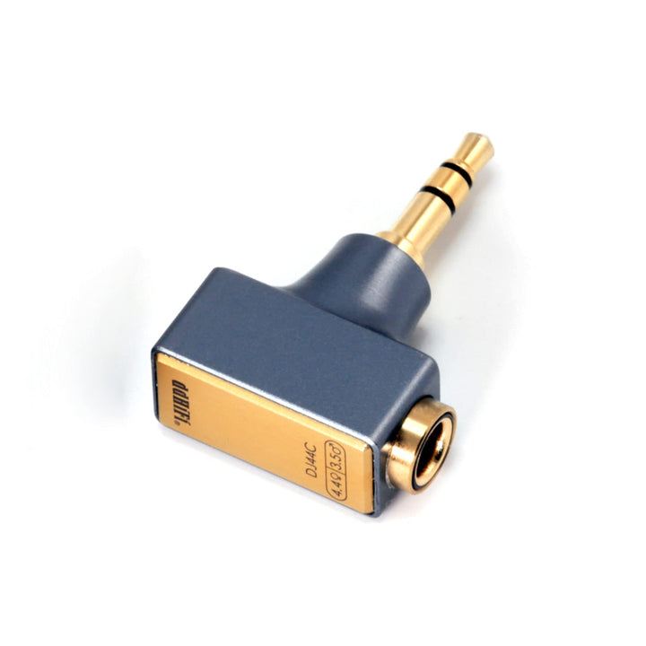 Linsoul DD HiFi DJ44C Mark II 4.4mm Female to 3.5 Male Headphone Adapter with Gold-Plated Copper Soc
