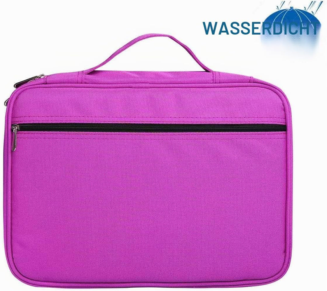 JAKAGO Grosse Federmäppchen XXL mit 220 Schlitze Stifte Aufbewahrung, Wasserdichtes Stiftetasche für