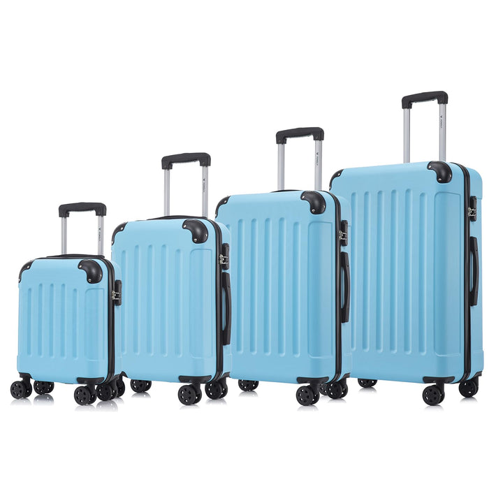 Koffer Suitcase Set, Trolley Reisekoffer, Rollkoffer Handgepäck, Kofferset, Gepäckset mit 4 Rollen 3