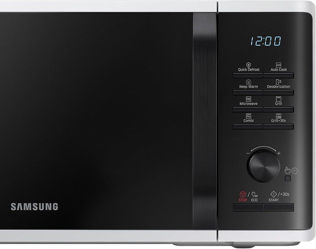 Samsung mg23 K3515aw/ET Mikrowelle mit Grill 23 Liter, 1100+800 Watt GRILL 23 Litri Weiss, GRILL 23