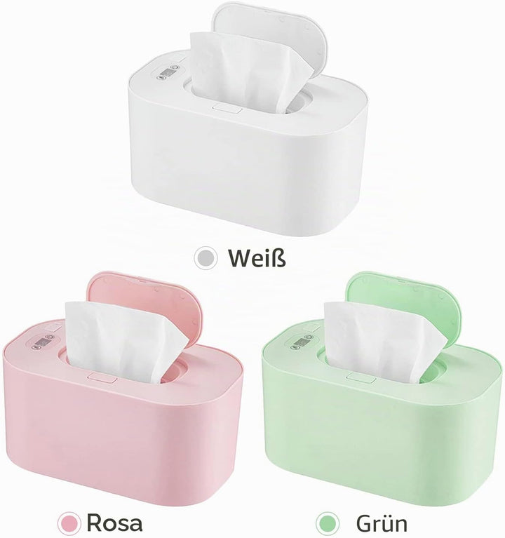 USB Feuchttuchwärmer für Babys, 10 W, 3 Temperaturmodi, Windelwärmer, konstante Temperatur, grosse K