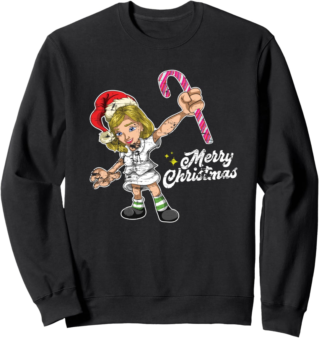 Nikolaus Weihnachen Geschenk Krankenschwester Sweatshirt