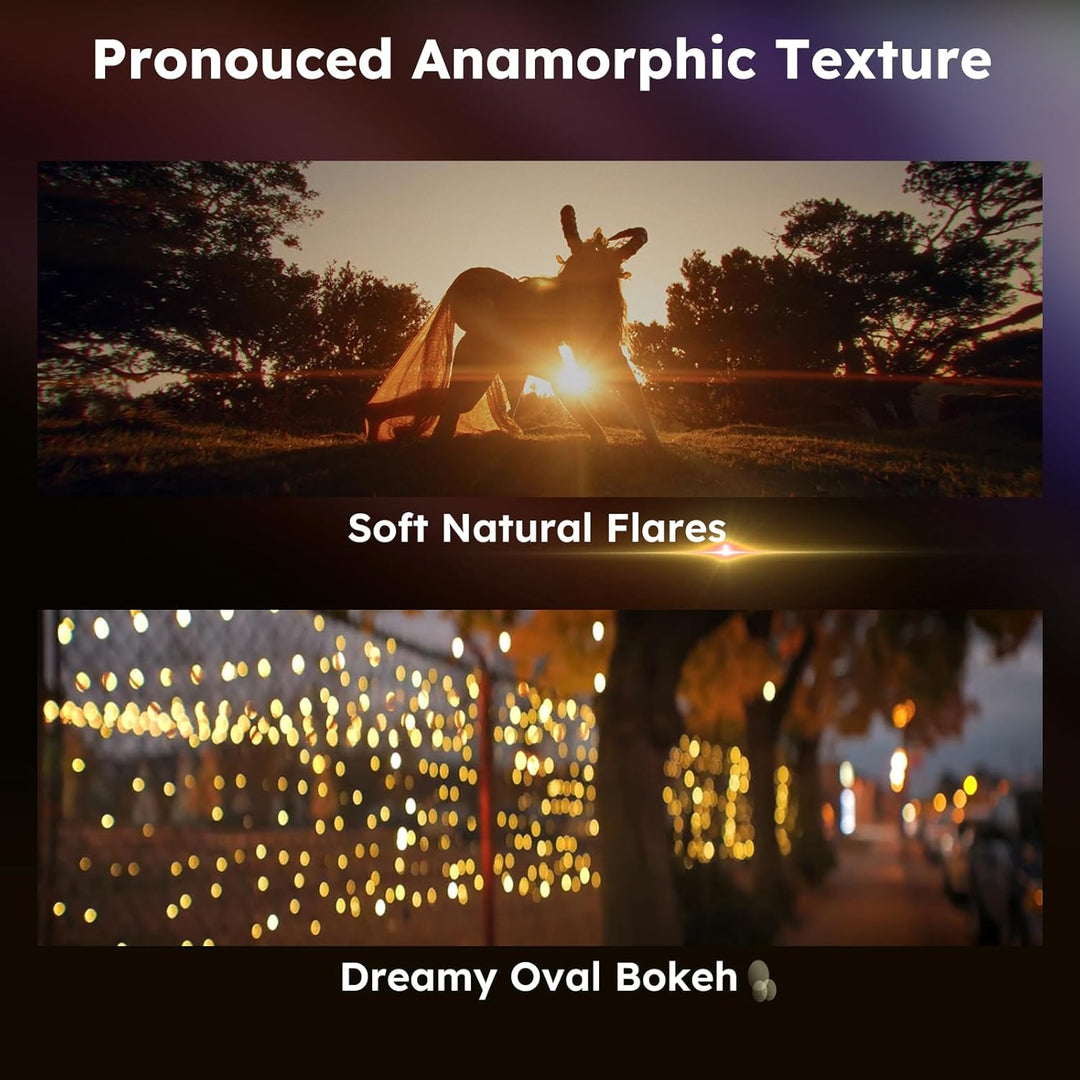 SIRUI Saturn 75 mm T2.9 1.6X Vollformat Kohlefaser anamorphe Linse, Cine Objektiv weniger als 500 g