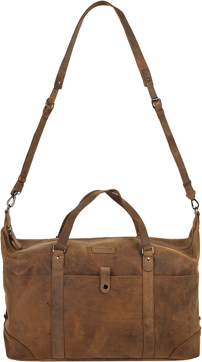 Harolds Antik Reisetasche 51 cm Natur