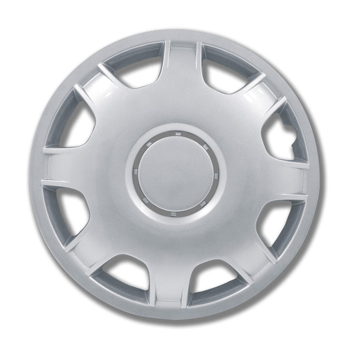 Petex RB514215 Radzierblende Speed Grösse 15 Zoll 2-fach lackiert Material: ABS in Box, silber - 4-e