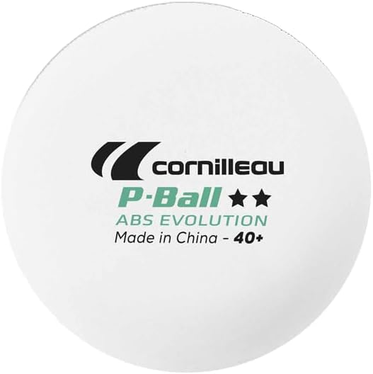 CORNILLEAU - 4 x Outdoor-Schläger + 1 x Tischhülle Premium Plus + 2 x Tischtennisbälle - Family Pack