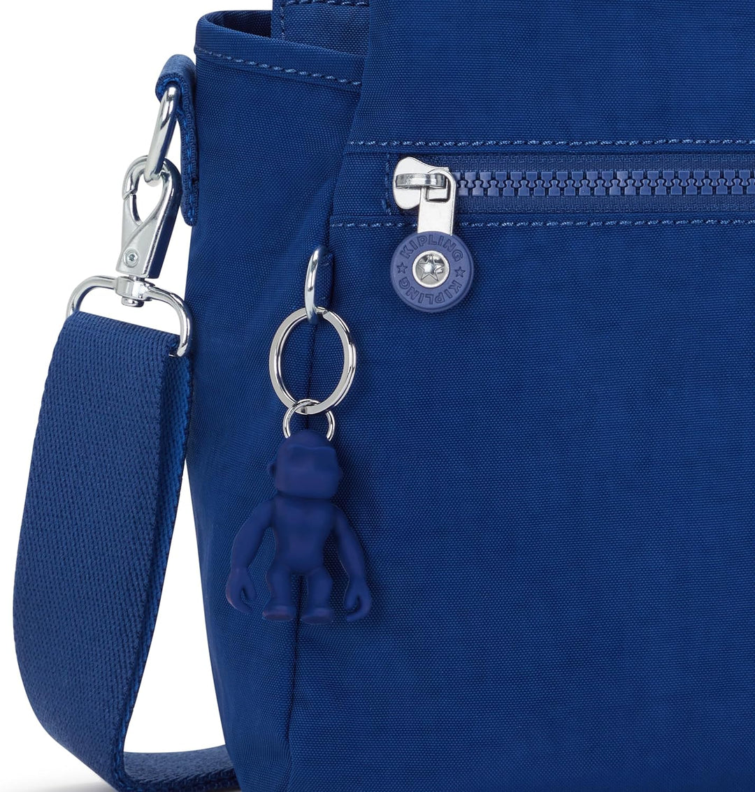 Kipling Unisex Elysia Medium shoulderbag (with Removable shoulderstrap), Deep Sky Blue, Deep Sky Blu