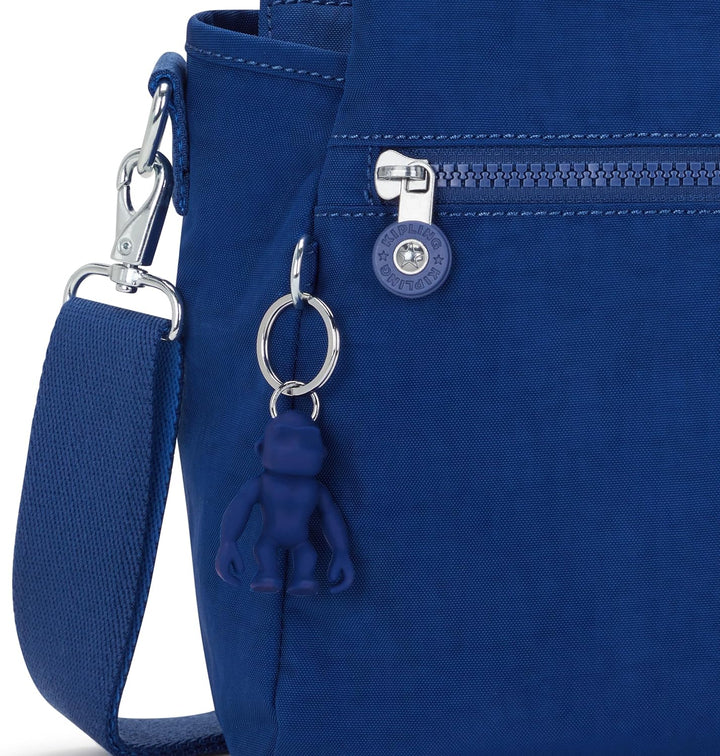 Kipling Unisex Elysia Medium shoulderbag (with Removable shoulderstrap), Deep Sky Blue, Deep Sky Blu