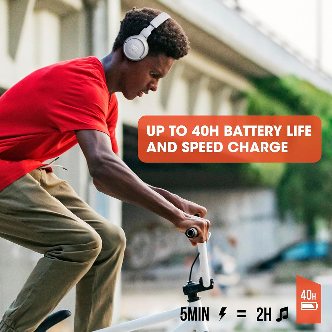 JBL Tune 510BT – Bluetooth On-Ear Kopfhörer in Schwarz – Faltbare Headphones mit Freisprechfunktion
