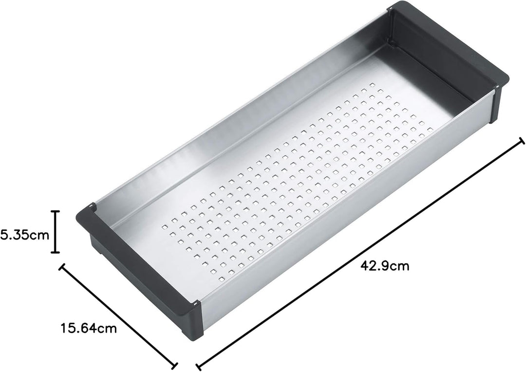 Franke SS BXX Box Abtropfbecken Edelstahl,