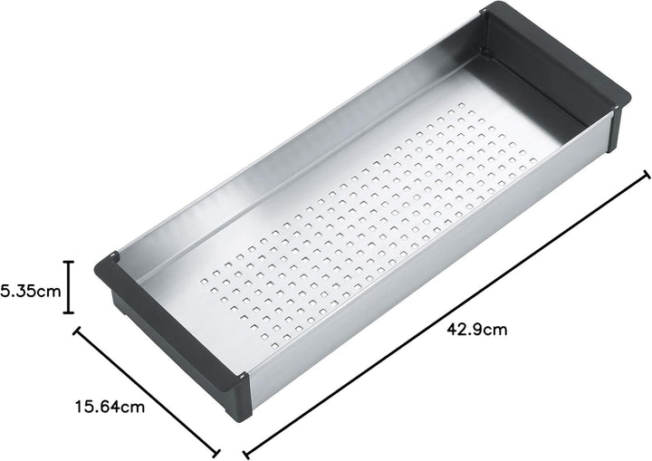 Franke SS BXX Box Abtropfbecken Edelstahl,