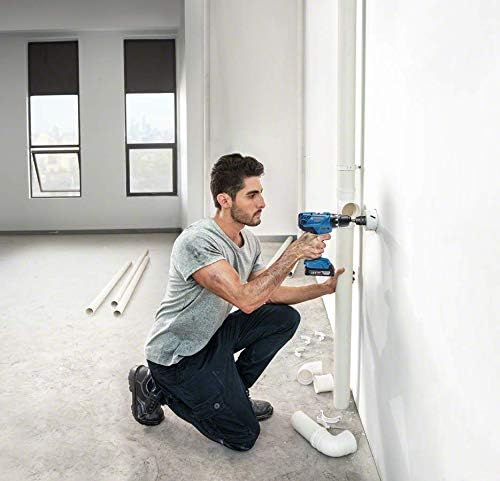 Bosch Professional 18V System Akku-Bohrschrauber GSR 18V-21 (max. Drehmoment: 55 Nm, inkl. 2x2,0 Ah