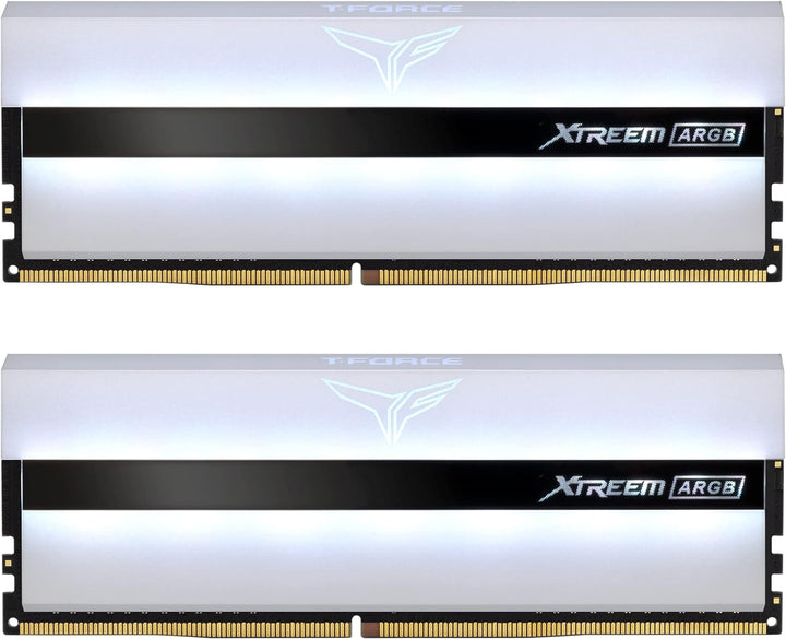 Team Group T-Force Xtreem ARGB, DDR4-3200, CL14-16 GB Dual Kit, weiss 16GB (8GBx2) - 3200MHz C14 XL,
