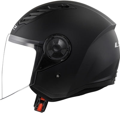 LS2 Motorrad-Helm Airflow, Matt Black Long, XS, 305625011XS