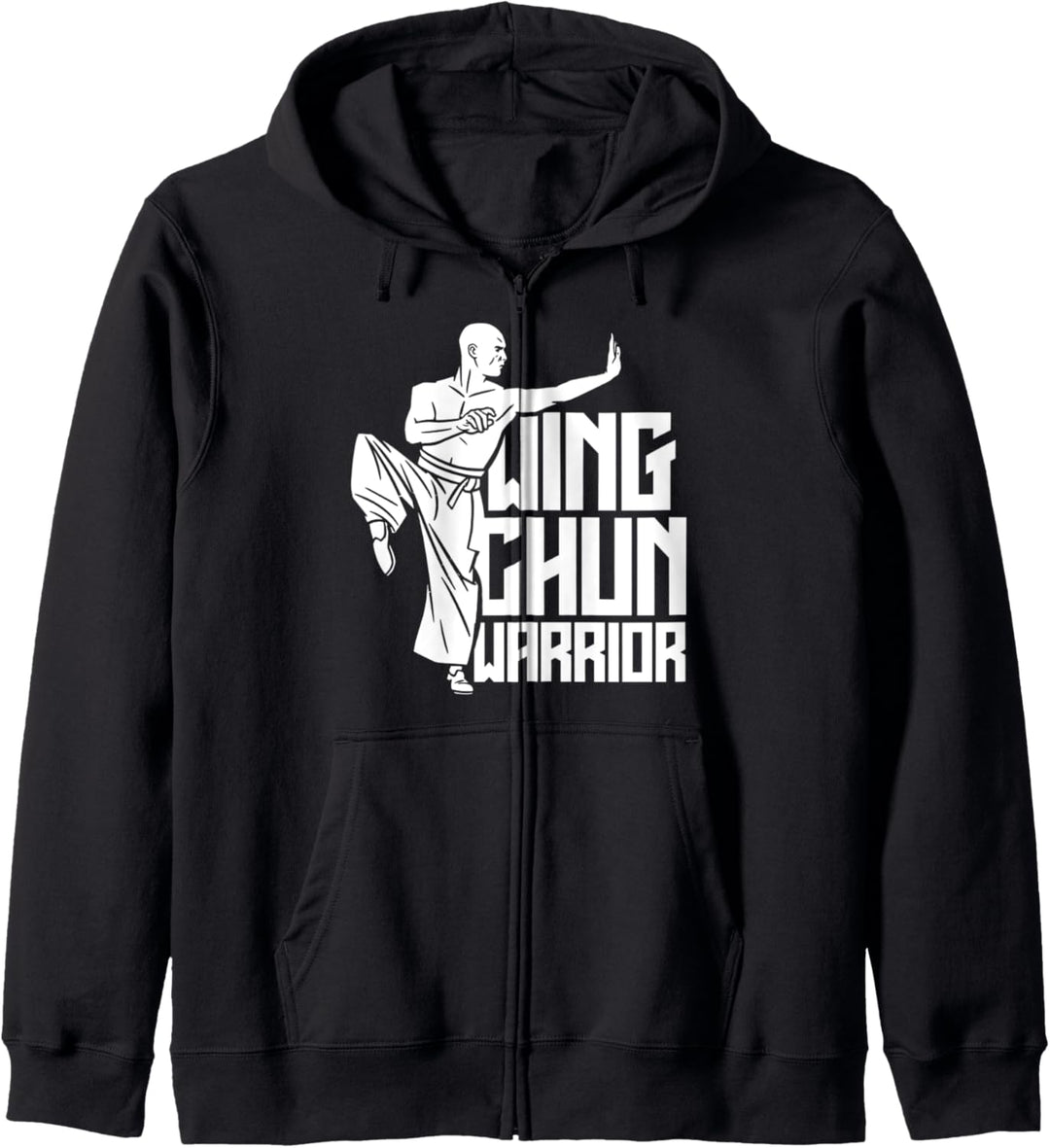Wing Chun Krieger Kampfsport Kampfkunst Trainer Training Kapuzenjacke