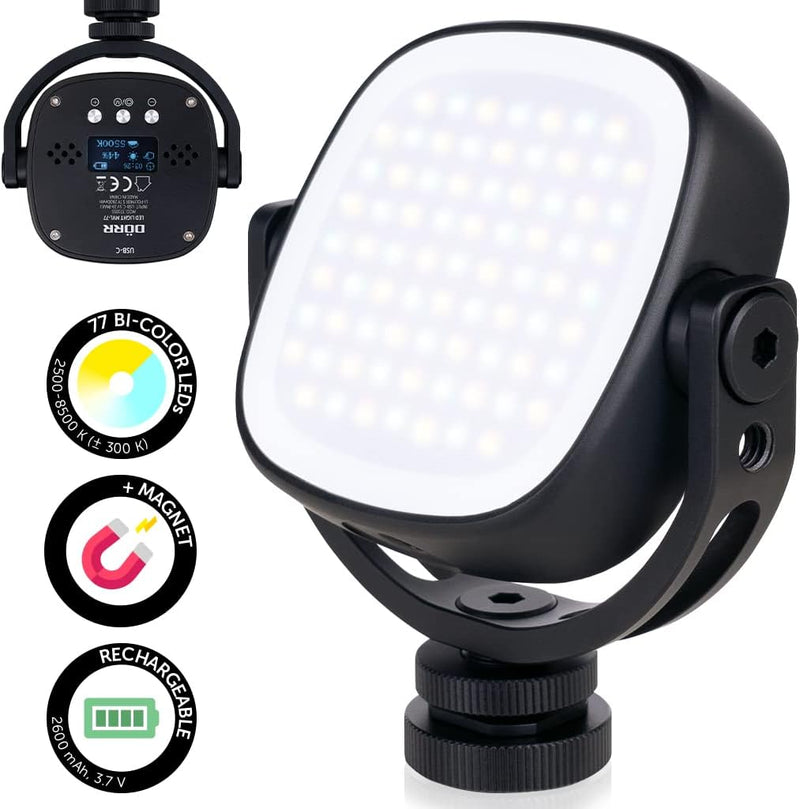 Dörr MVL-77 LED Videoleuchte Anzahl LEDs=77 Bi-Color
