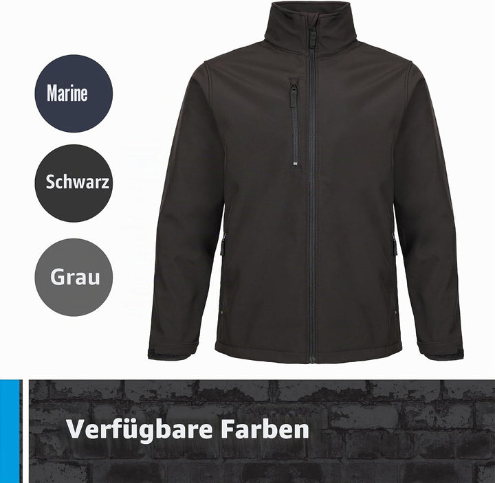 Softshell-Jacke 204 Selkirk von Fortress, schwarz, , XL XL Schwarz, XL Schwarz