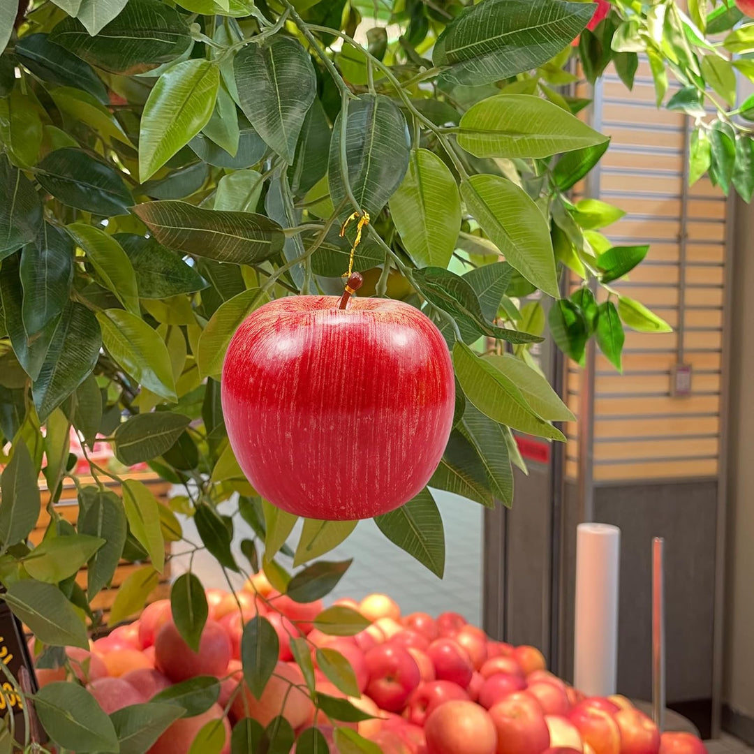 10 Stück Künstliche Äpfel Gefälschte Frutis-Äpfel, Simulationsäpfel für Dekoration Äpfel in normaler