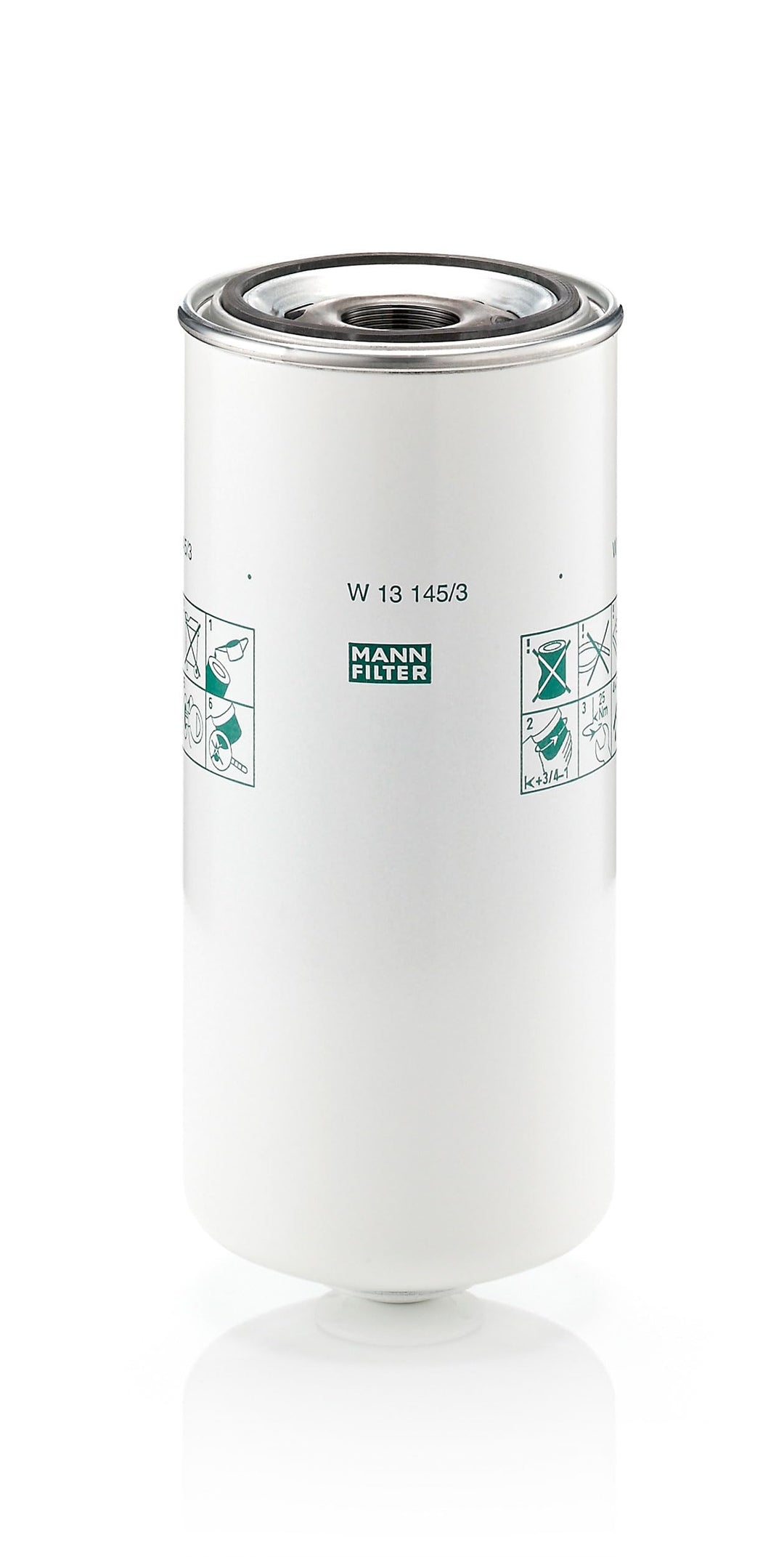 MANN-FILTER W 13 145/3 Ölfilter – Für PKW und Nutzfahrzeuge