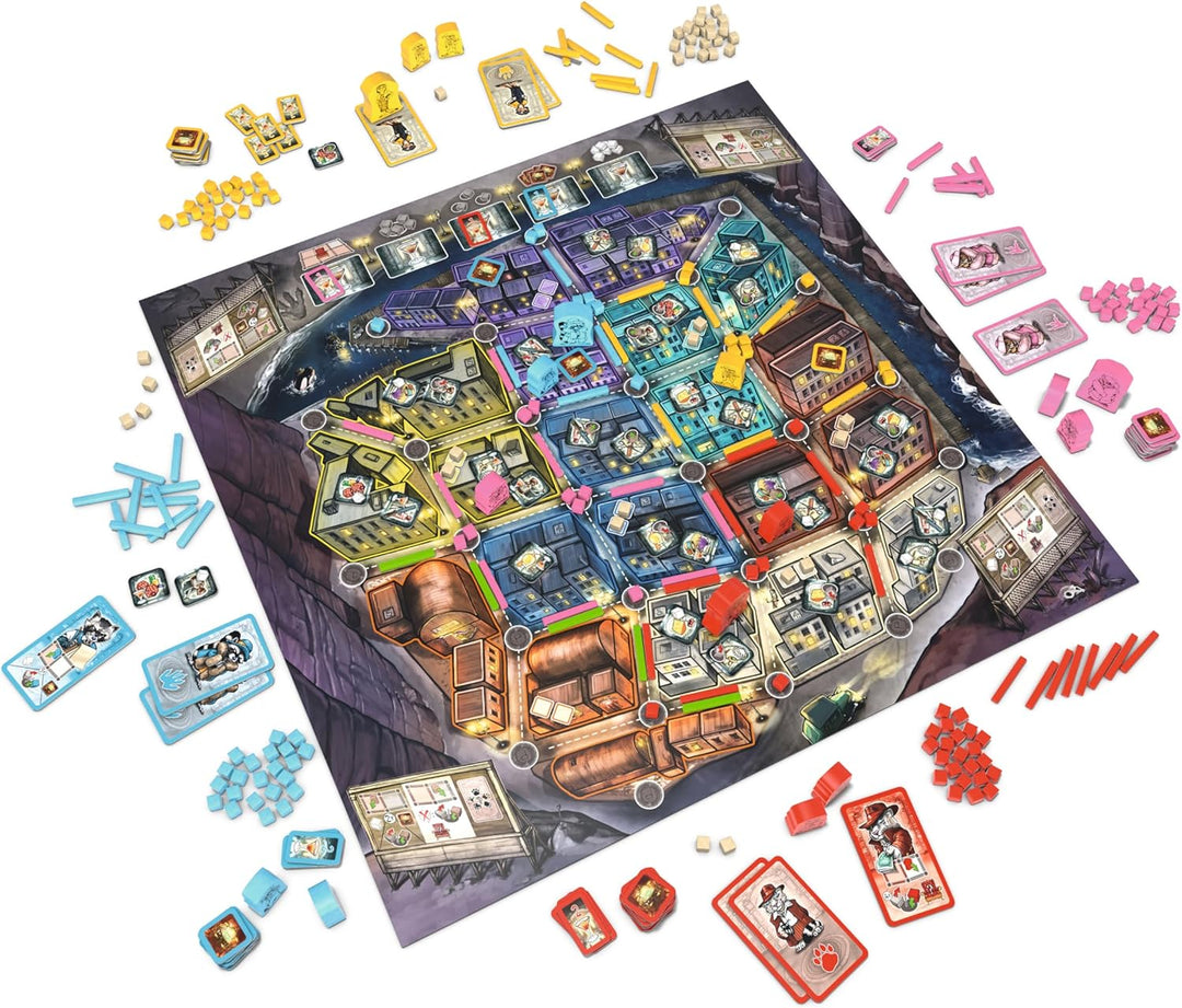 Zoch 601105185 - Die Patin (Strategiespiel ab 12 Jahren) - taktisches Brettspiel mit innovativem Spi