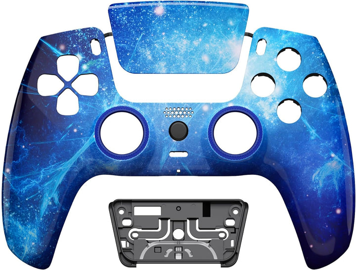 eXtremeRate Luna Re-Design Front Hülle für ps5 Controller BDM-010/020/030/040, Ersatzgehäuse&Touchpa