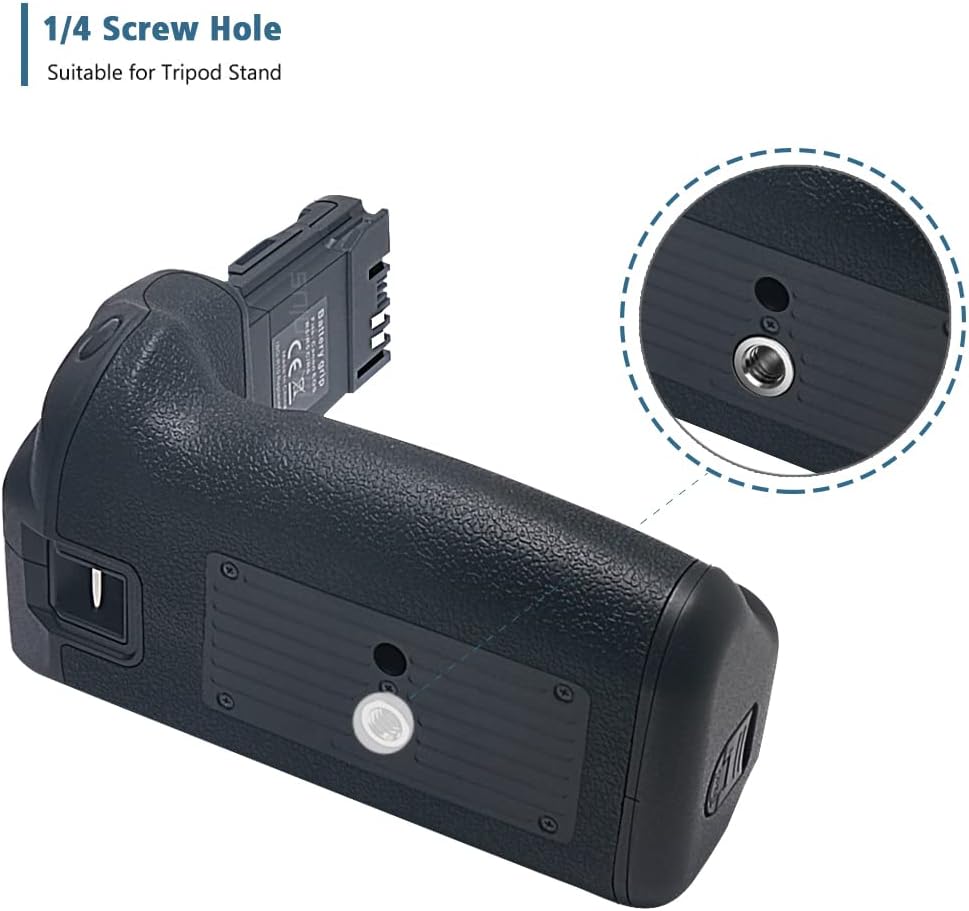 Mcoplus Bg-R10 batteriegriff Batterie-Handgriff für Canon EOS R5/R6/R5C/R6 Mark II Kamera, mit LP-E6