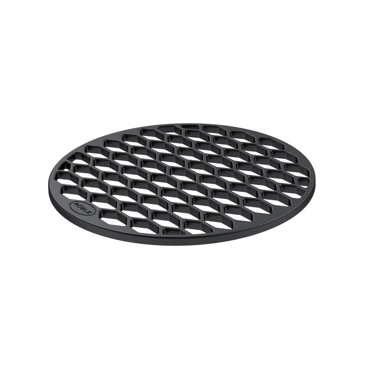 RÖSLE VARIO Grillrost RS, Hochwertiger Grillrost aus emailliertem Gusseisen, Grillbranding, 30 cm
