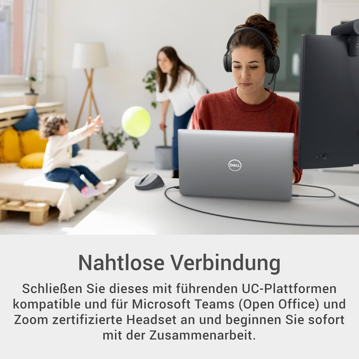 Dell Pro kabelgebundenes Headset mit ANC – WH5024, WH5024
