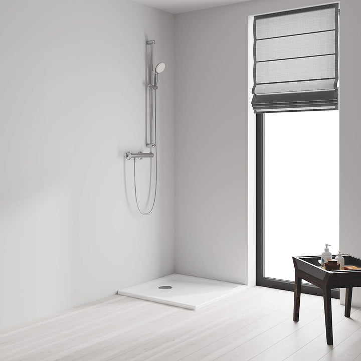 Grohe Grohtherm 800 | Brause- und Duschsystem - Thermostat -Brausebatterie | Inklusive Brausegarnitu