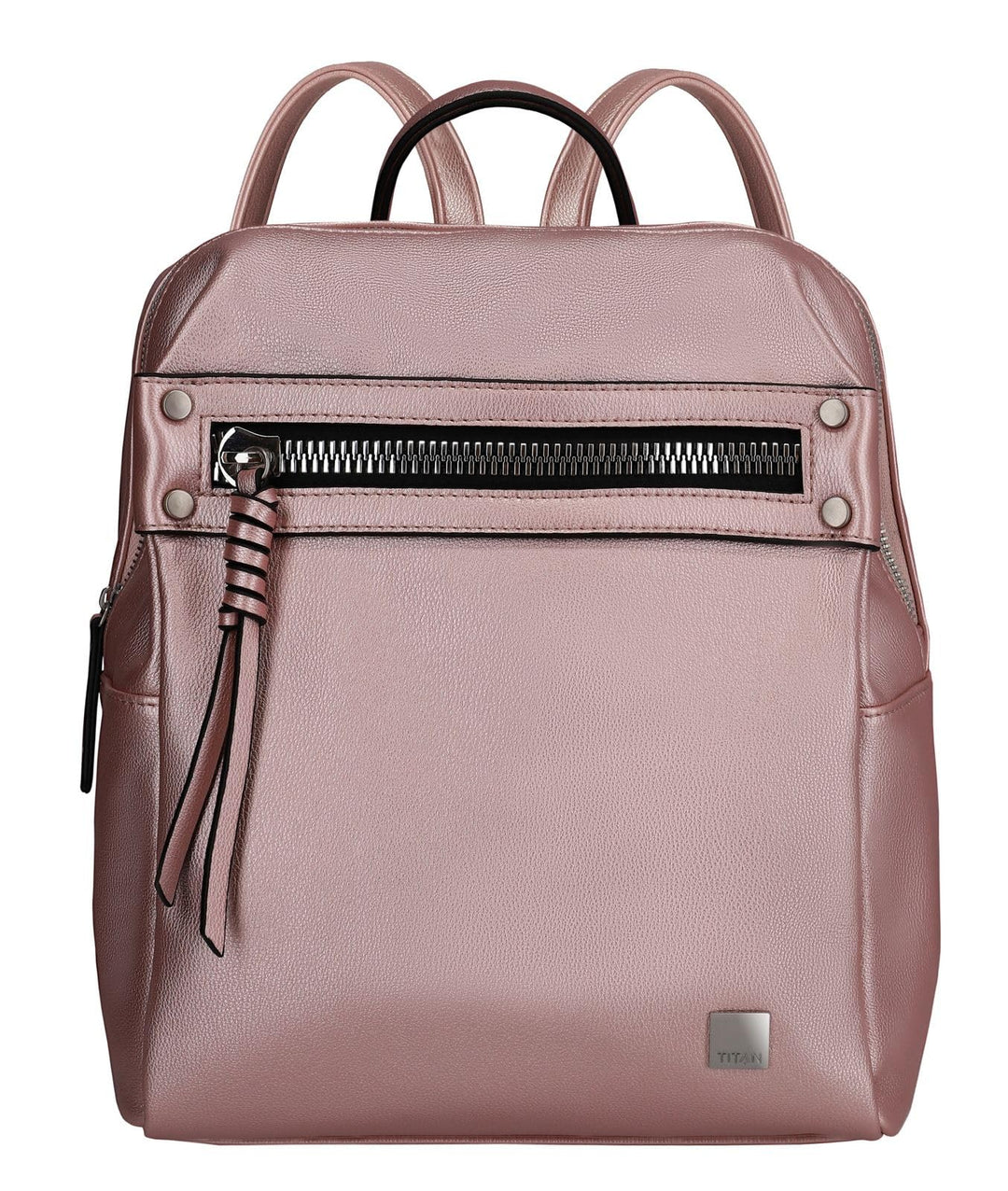 TITAN Spotlight Zip Backpack Metallic Pink, Metallic Pink