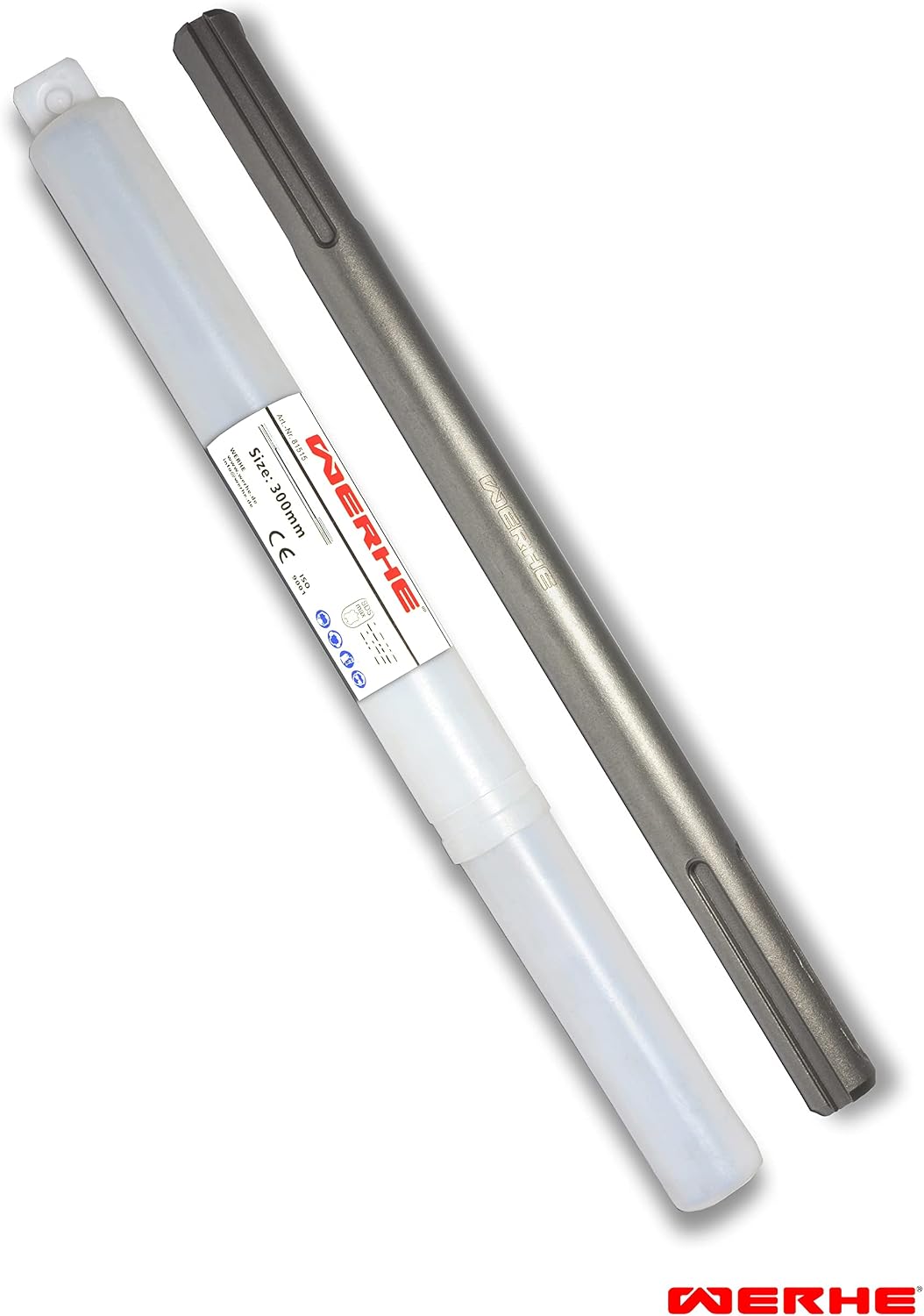 WERHE ® Bohrverlängerung 300 mm SDS Max auf SDS Max Schaft zu Adapter Aufnahme Verlängerung 300mm, V