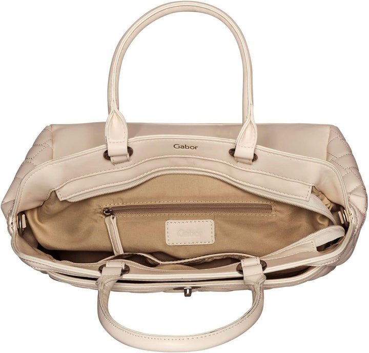 Gabor Damen Tiara Shopper Off White, Off White