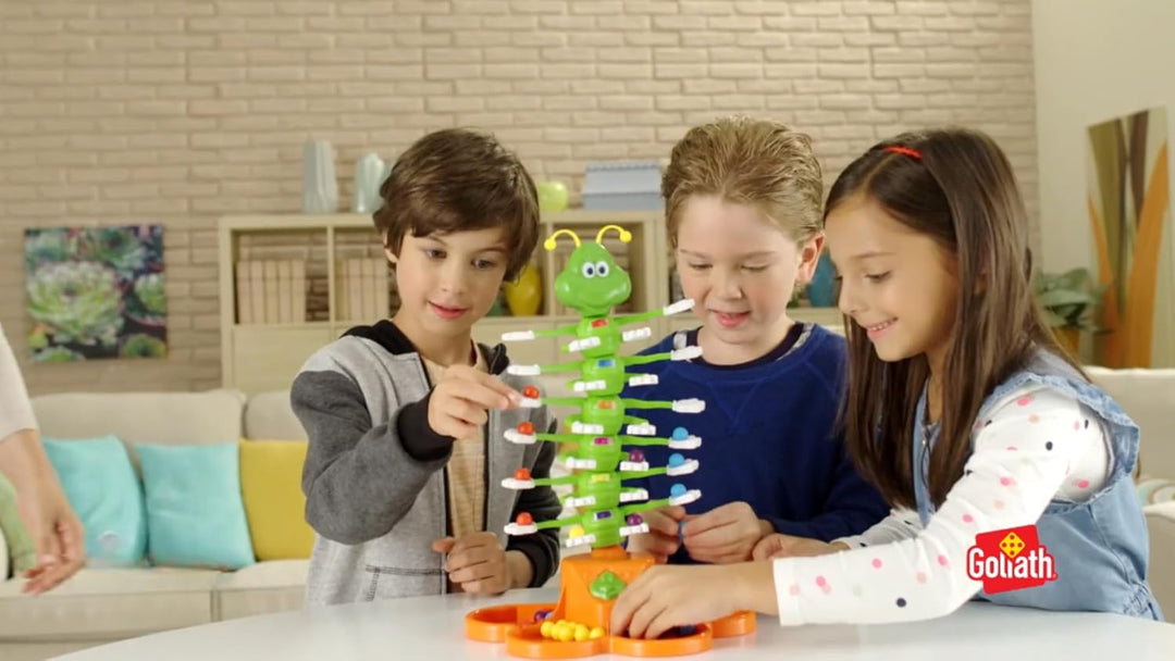 Goliath - Willi Wackel, Brettspiele ab 4 Jahren, Gesellschaftsspiele für 2 bis 4 Kinder, Kinderspiel
