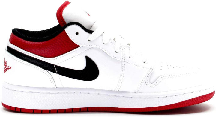 Nike Herren Air Jordan 1 LowBasketballschuh 42 EU Weiss, 42 EU Weiss