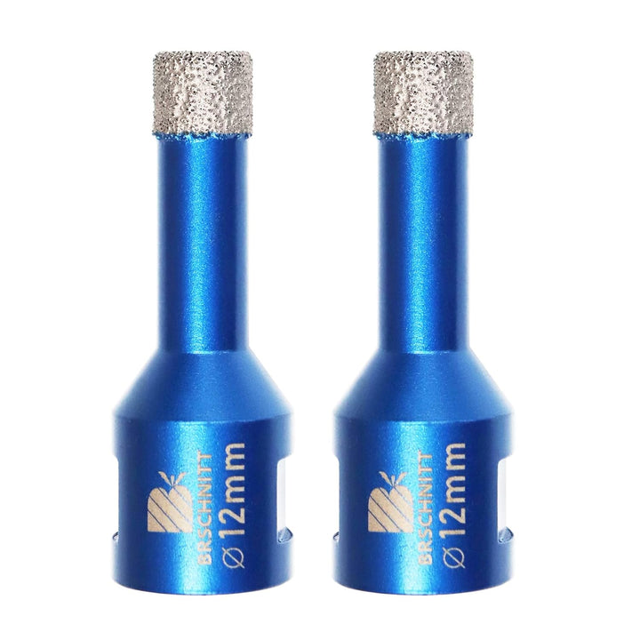 Diamant Fliesenbohrer 12mm - 2 stücke M14 Diamantbohrer Lochsäge für Fliesen Porzellan Keramik Marmo