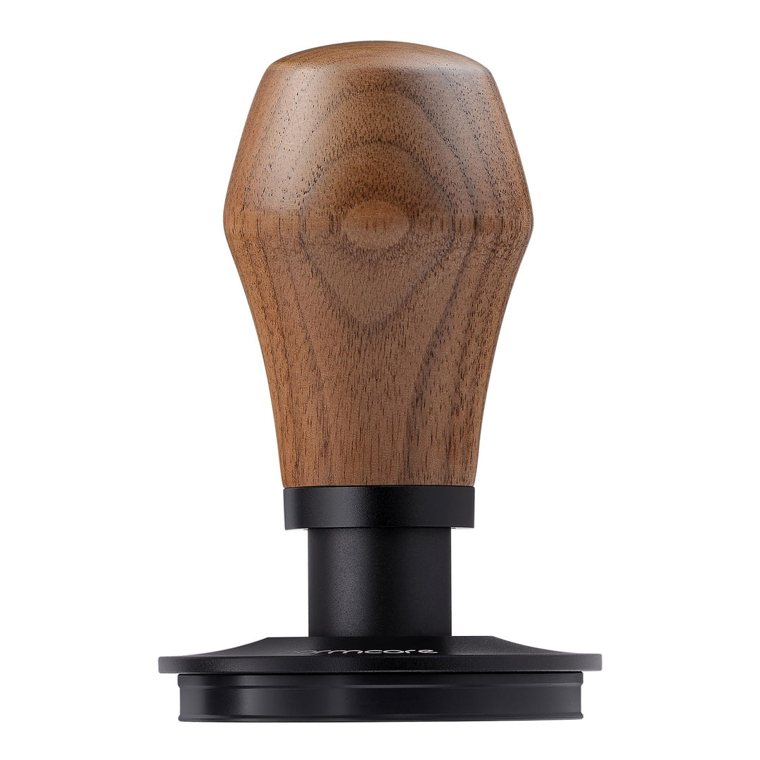 Normcore Espresso-Kaffee-Tamper V4, federbelasteter Tamper mit Titan-PVD-Beschichtung, flacher Boden