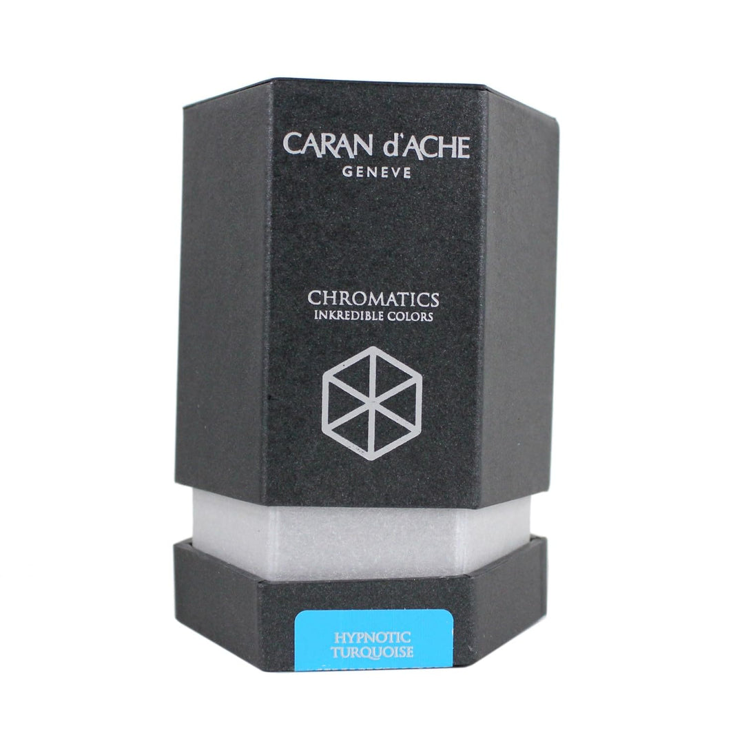 Caran d'Ache Tintenglas Chromatics Hypnotic Turquoise 50 ml, Hypnotic Turquoise
