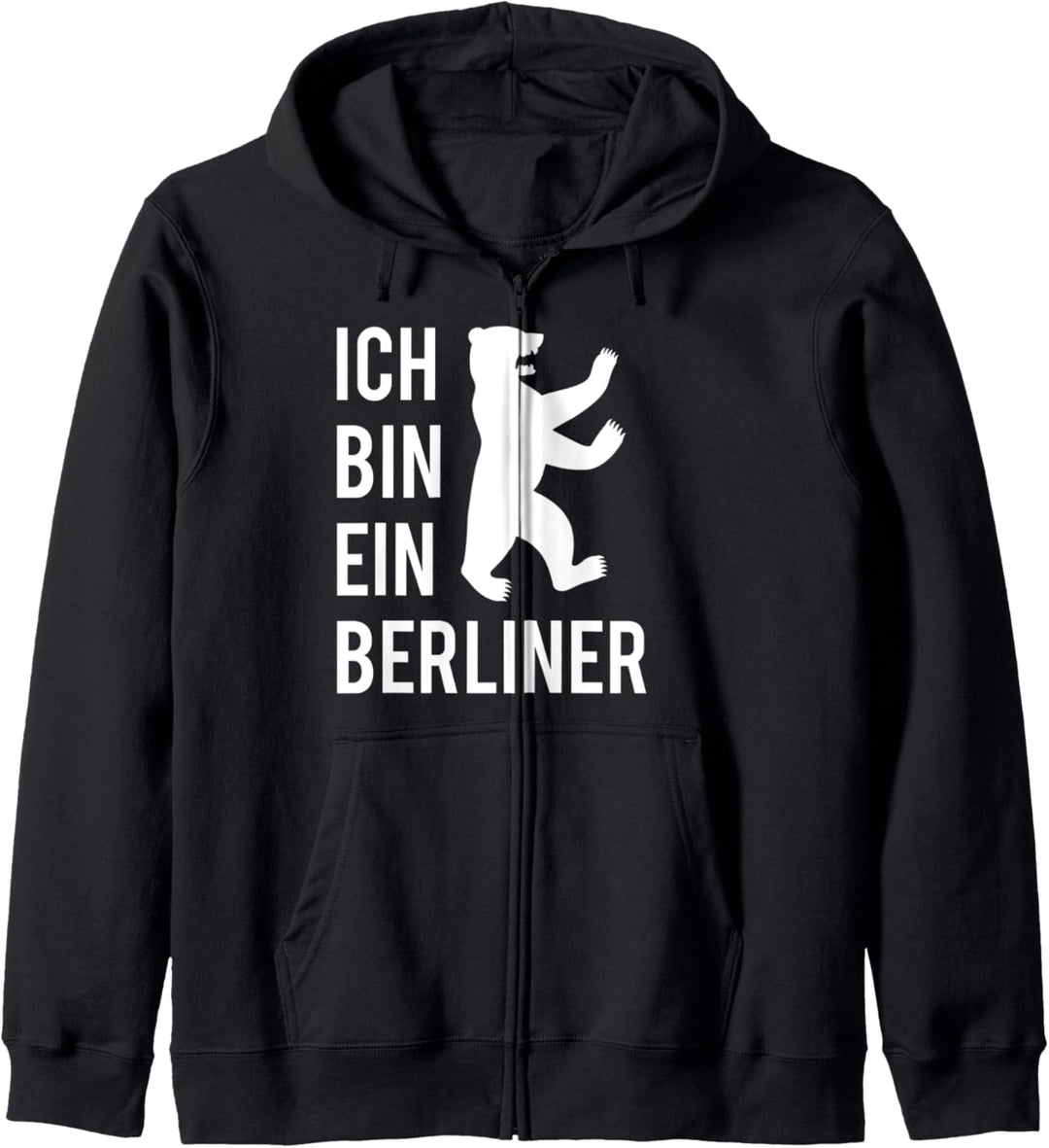 Ich bin ein Berliner Geschenke Berliner Bär Kapuzenjacke