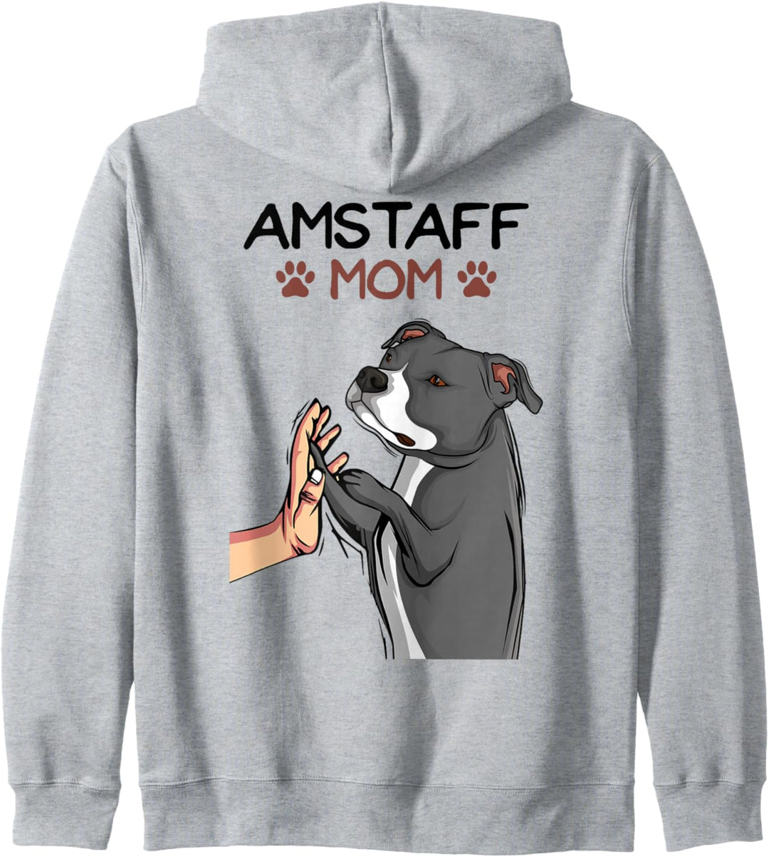 American Staffordshire Terrier Mama Amstaff Hunde Kapuzenjacke