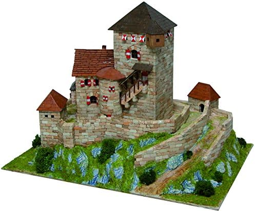 Asiatische aedes1054 33 x 28,5 x 5,5 cm Burg Branzoll Model Kit