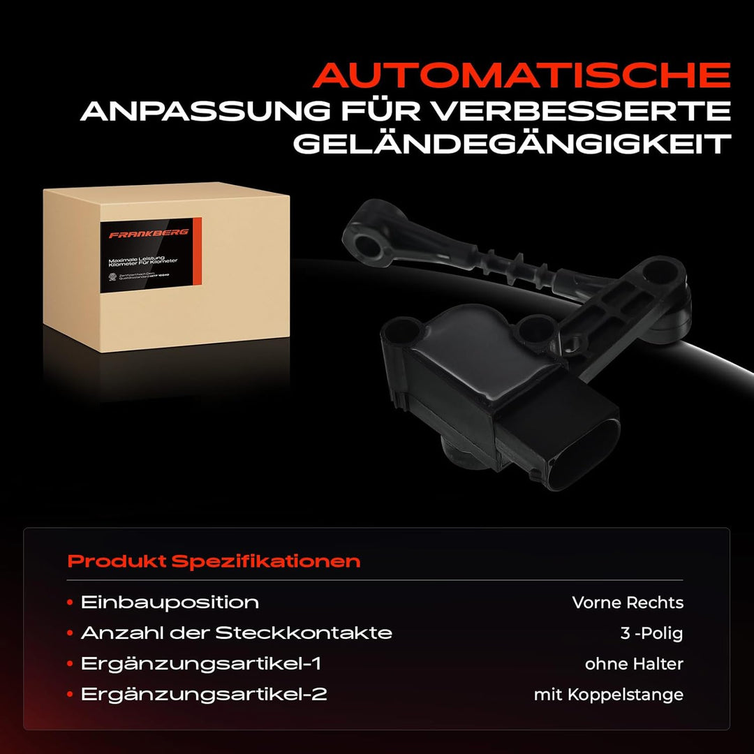 Höhensensor Niveauregulierung Vorne Rechts für R-o-v-e-r Sport LS 2005-2009 LR020474