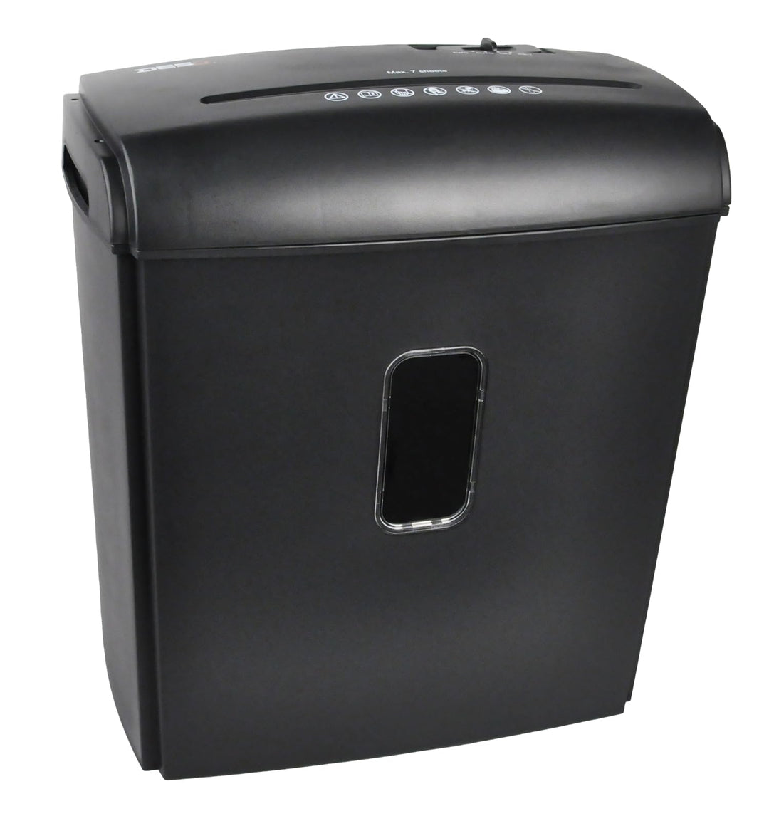 DESQ® Aktenvernichter | 9 Blatt | 4 x 35 mm | P-4 | 15 L | DSGVO konform, 355 x 186 x 322 mm (H x D