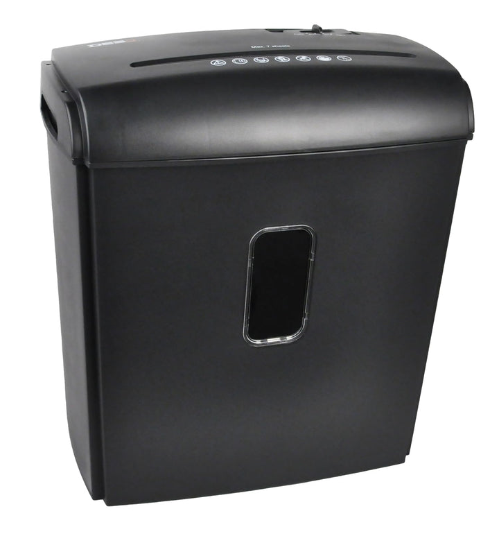 DESQ® Aktenvernichter | 9 Blatt | 4 x 35 mm | P-4 | 15 L | DSGVO konform, 355 x 186 x 322 mm (H x D