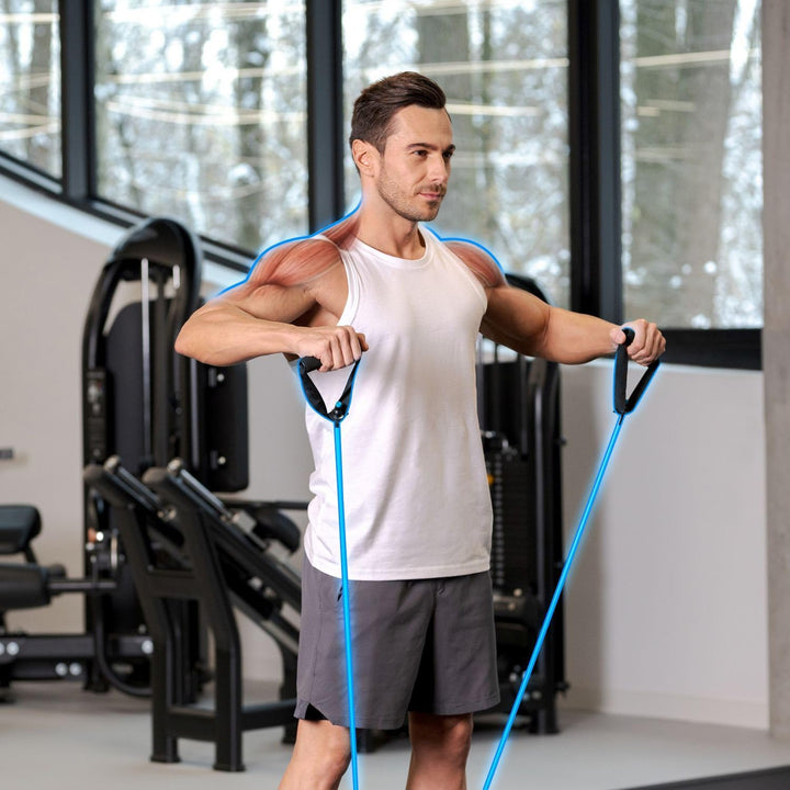 Gymtek Faltbare Liegestütze Brett - Push Up Board mit Liegestützgriffe für Ganzkörper-Training & Eff